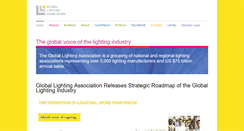 Desktop Screenshot of globallightingassociation.org